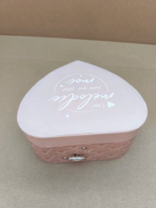 Caja joyero musical corazón bailarina