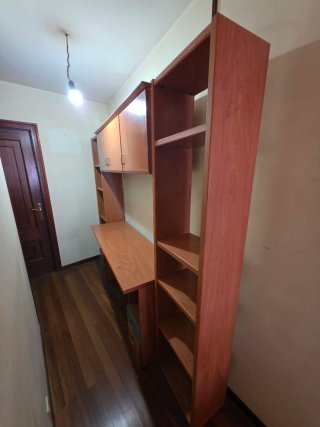 Escritorio Grande Modular + Puente + Estantería