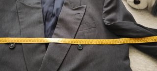 Traje cruzado vintage gris Talla 56/52