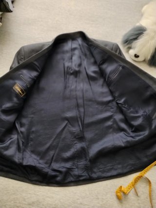 Traje cruzado vintage gris Talla 56/52