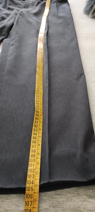 Traje cruzado vintage gris Talla 56/52