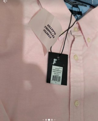 Camisa Tommy Hilfiger Talla M Rosa
