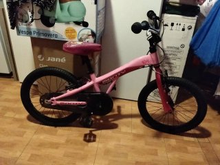 Bicicleta Monty 18 Rosa.Precio compra 320€.