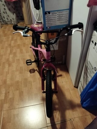 Bicicleta Monty 18 Rosa.Precio compra 320€.