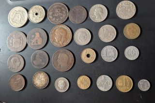 Collezione di monete antiche e moderne