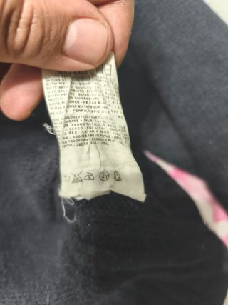 Jersey Stone Island Negro Vintage