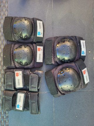 Protecciones Oxelo rodillas y codos