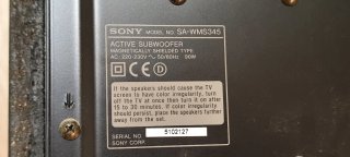 Equipo Home Cinema Sony 5.1/6.1