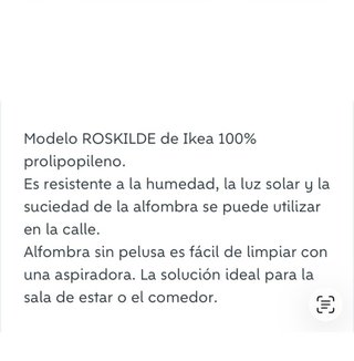 Alfombra Ikea Roskilde Diseño Geométrico