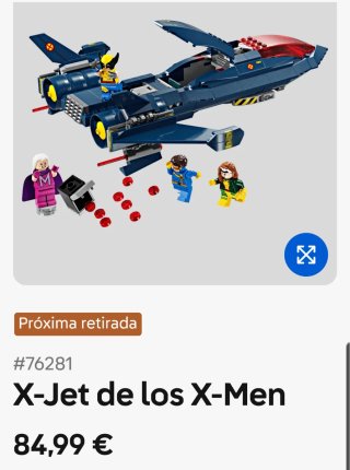 LEGO Marvel X-Men X-Jet 76281