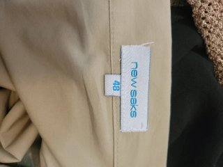 Camisa beige. Talla 48