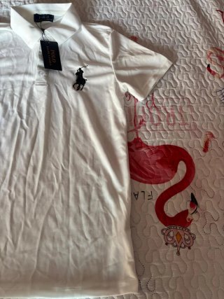 Polo Ralph Lauren Blanca Talla L Pequeña
