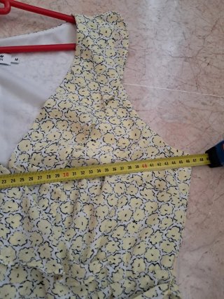 Vestido corto amarillo pastel Molly Bracken TallaM
