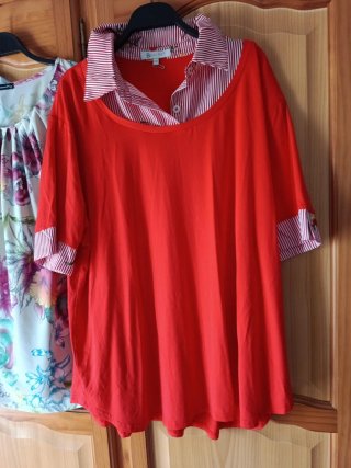 Lote 5 blusas y camisas mujer