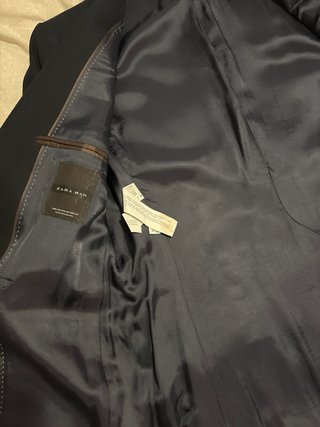 Chaqueta Zara Man Negra