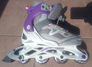 Patines Talla 35-38 + Protecciones y Casco