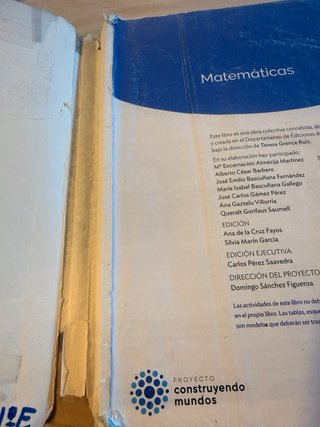 Matemáticas, 1 ESO
