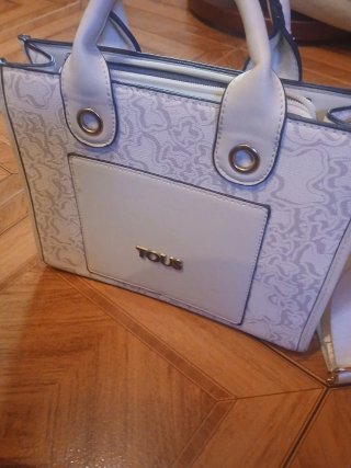 Bolso Tous Blanco y Gris