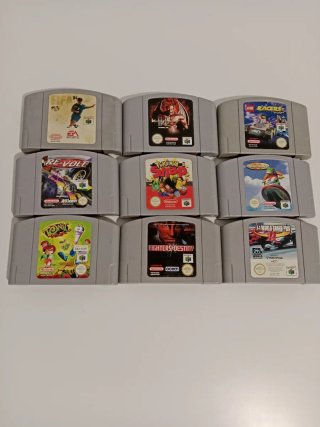 Lote 9 Giochi Nintendo 64 N64