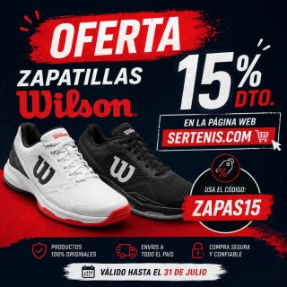 Zapatillas Wilson 15% Dto.