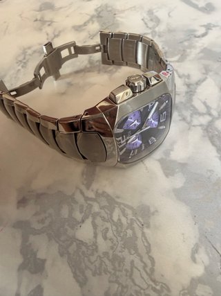 Reloj Lotus Cronógrafo Acero Original