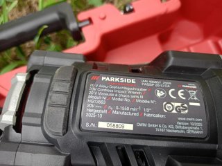 Atornillador Parkside 20V Impacto