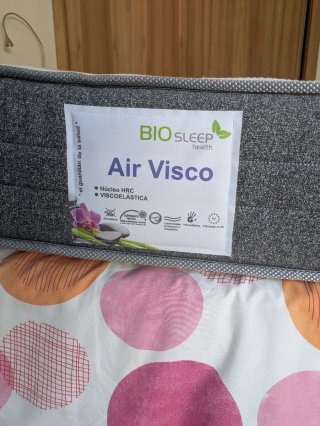 Colchón Matrimonio Bio Sleep Air Visco