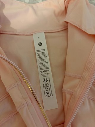 Lululemon Define Jacket Rosa Taglia 6