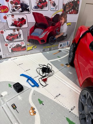 Coche Eléctrico Mecánico Feber 6V