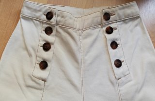 Pantalón Palazzo Massimo Dutti Beige