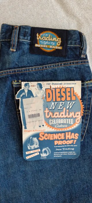Vaqueros DIESEL Vintage DEADSTOCK Nuevos Talla 40