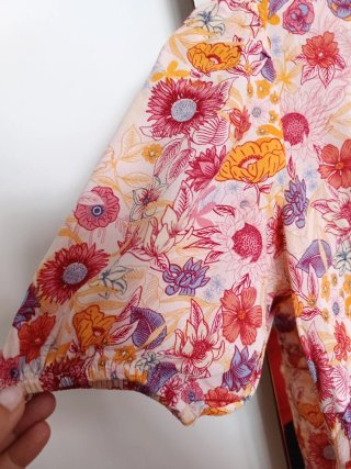 Vestido estampado Fórmula Joven Talla S