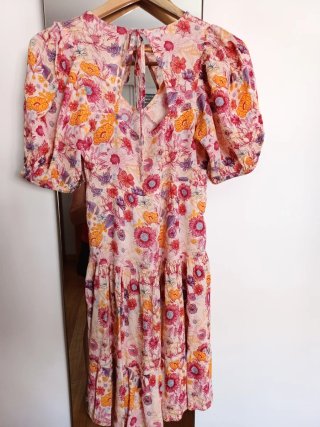 Vestido estampado Fórmula Joven Talla S
