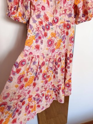 Vestido estampado Fórmula Joven Talla S