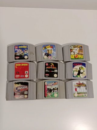 Lote 9 Giochi Nintendo 64 N64