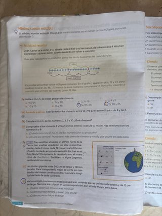 Matemáticas 1 secundaria Revuela