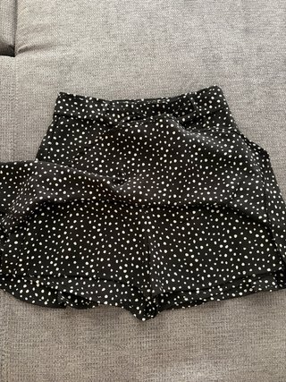 Falda pantalón Stradivarius lunares T. S