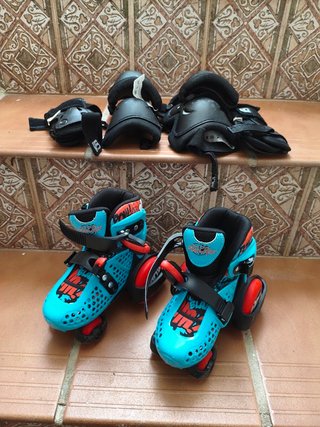 Patines Ajustables Infantiles + Protecciones