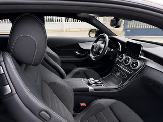 Mercedes C220d Coupé AMG Night 9G 2018 Blanco