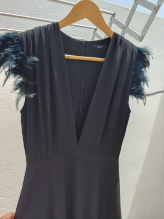 Vestido de fiesta negro invitada boda