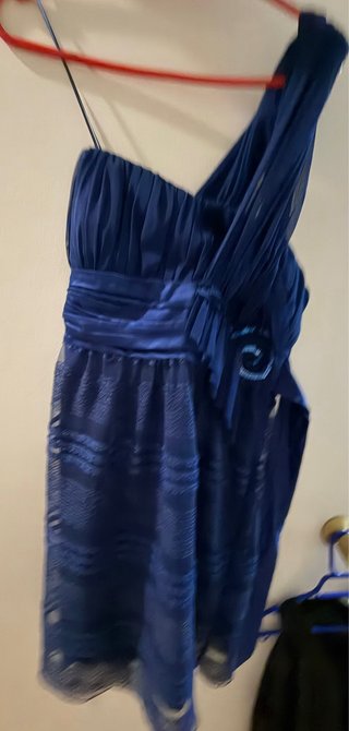 Vestido de fiesta azul