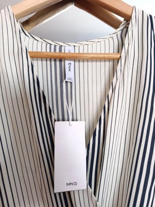 Vestido nuevo Mango rayas Talla M