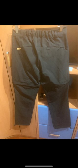 Pantalón Trekking Convertible Negro Nuevo