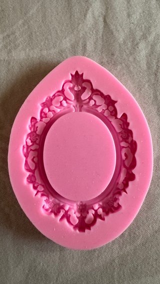 Molde Silicona Marco Vintage
