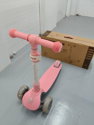 Patín infantil 3 ruedas rosa