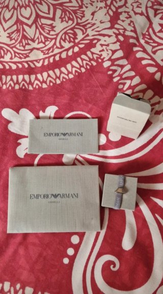 Anillo Emporio Armani