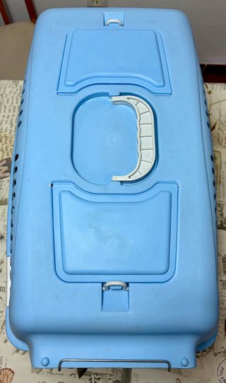 Transportín Perro Azul y Gris (60 cm) Buen estado