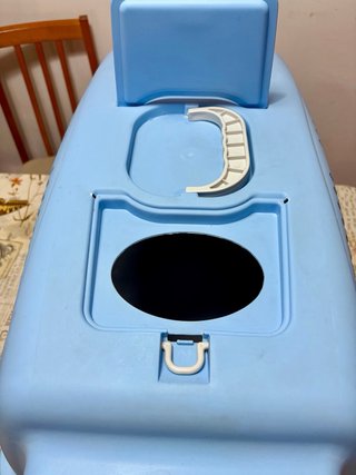 Transportín Perro Azul y Gris (60 cm) Buen estado