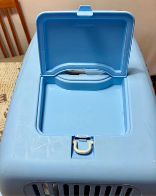 Transportín Perro Azul y Gris (60 cm) Buen estado