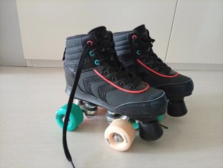 Patines Oxelo Talla 33 Negros
